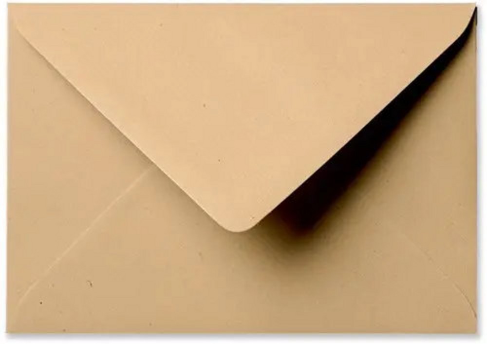 Envelop 11,4x16,2 kraft