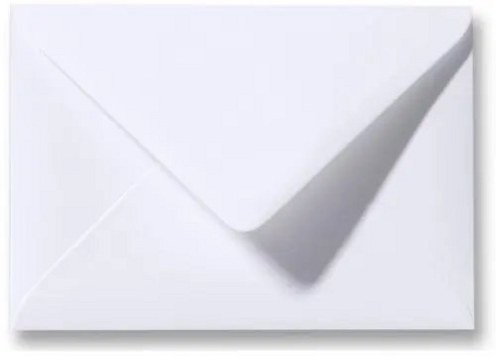 Envelop 12x18,5 Wit