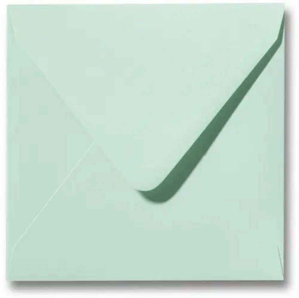 Envelop 14x14 lente groen