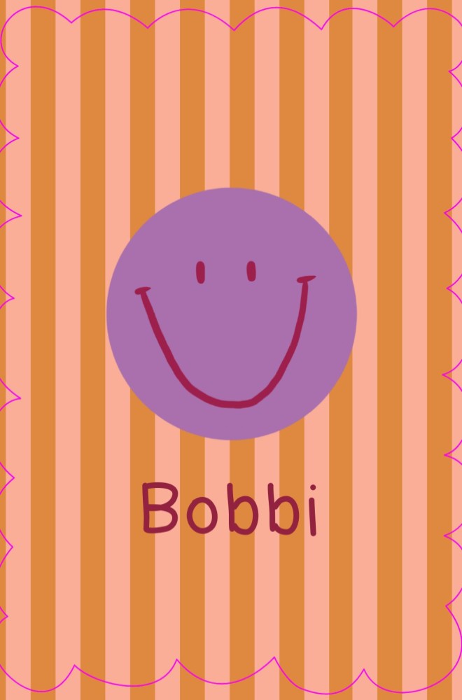 Geboortekaartje smiley koekievorm meisje