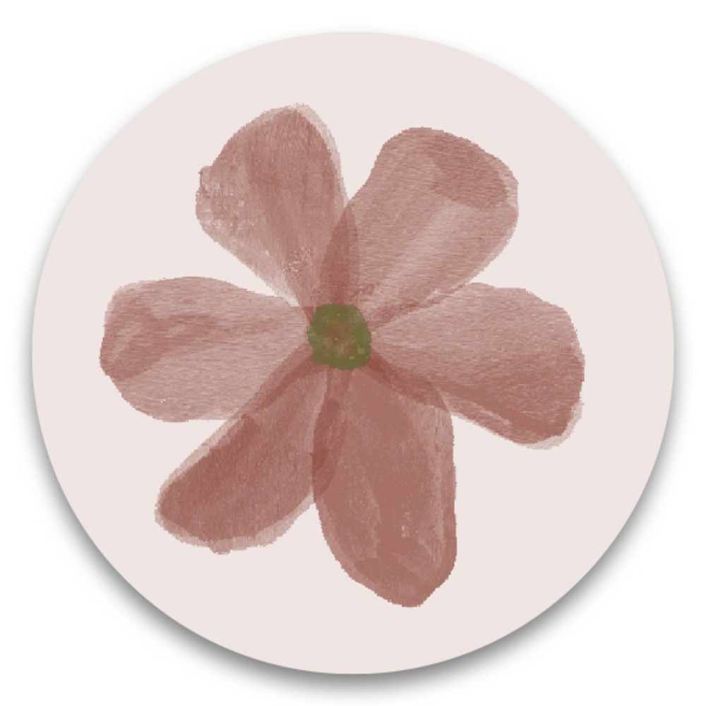 Sluitsticker Bloem